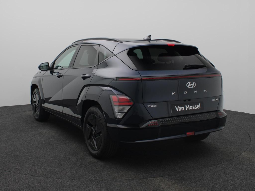 Hyundai Kona Electric Long Range Pure Edition 64.8 kWh | Ach, Stof, Zwart, Met garantie (alle), Blauw