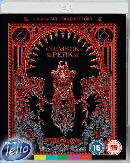 Blu-ray: Guillermo del Toro's Crimson Peak (2015) UK nietNLO, Cd's en Dvd's, Ophalen of Verzenden, Nieuw in verpakking, Horror