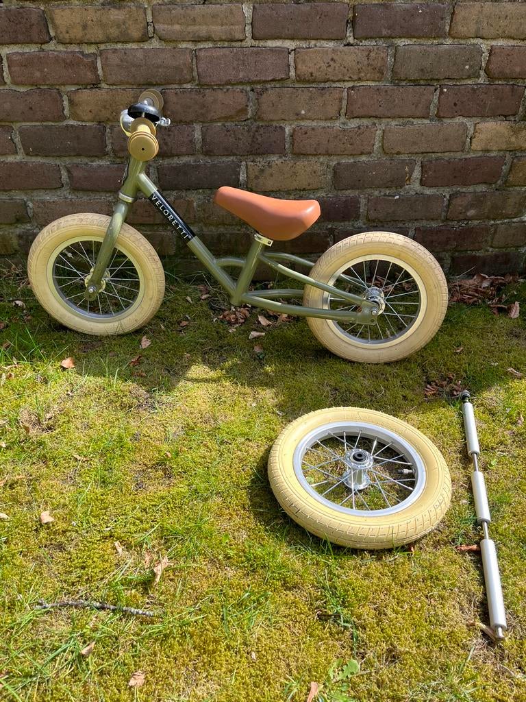 Veloretti tricycle, ombouwbaar tot mini loopfiets, Ophalen, Gebruikt, Minder dan 16 inch