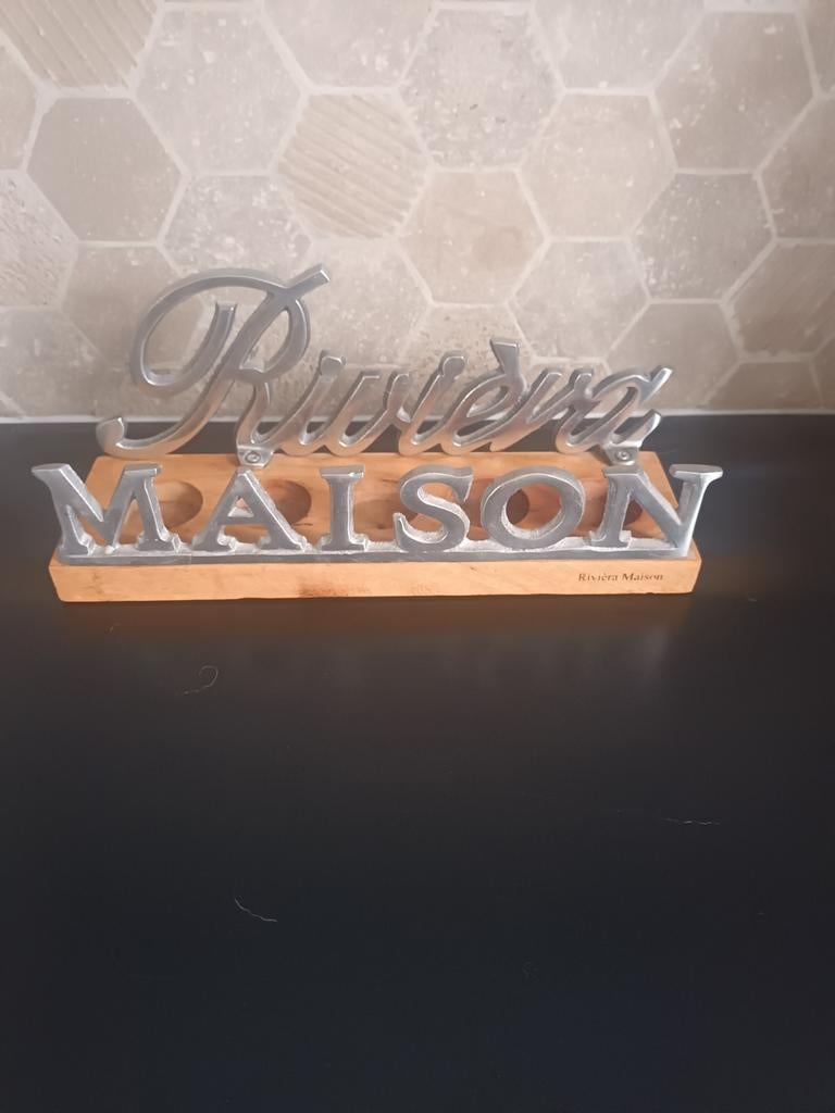 Riviera maison kaarsen houder, Ophalen of Verzenden, Zo goed als nieuw