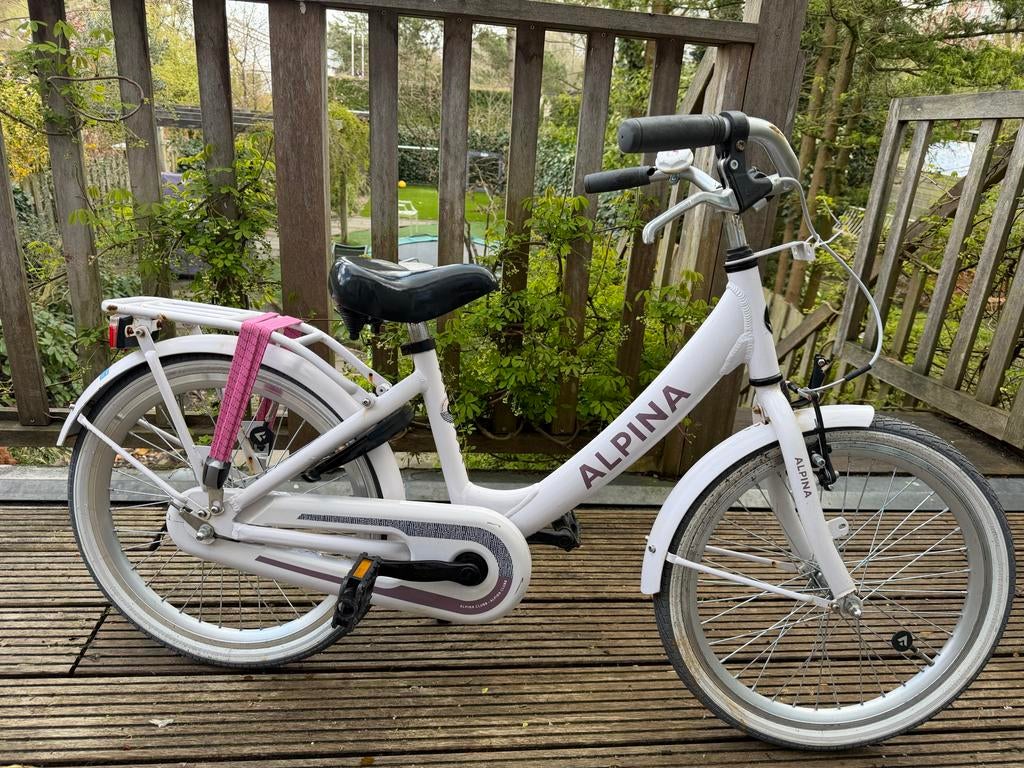 Alpina kinderfiets 20 inch, Ophalen, Zo goed als nieuw, 20 inch, Handrem