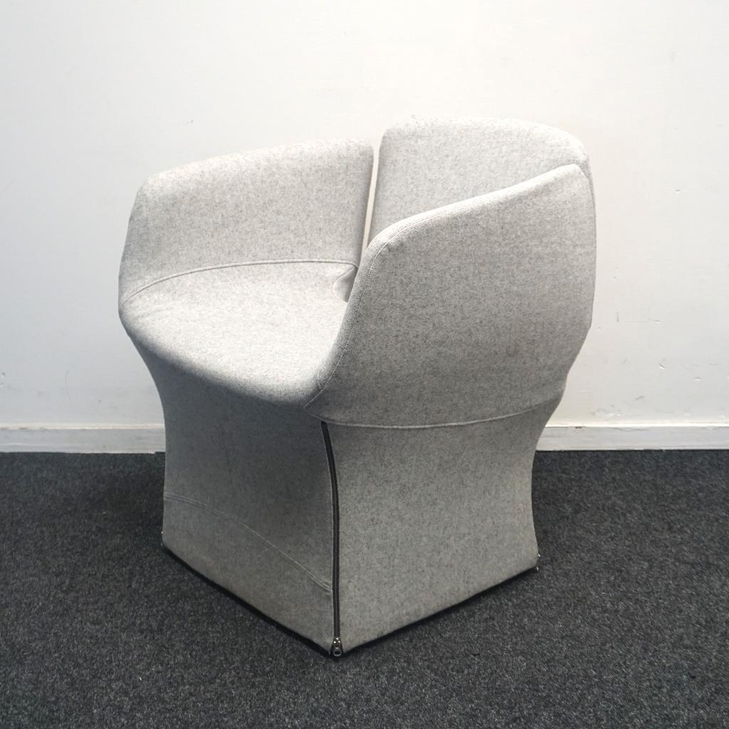Moroso Bloomy Design Fauteuils | Lichtgrijs | Stoelen, Gebruikt, -, -, 75 tot 100 cm
