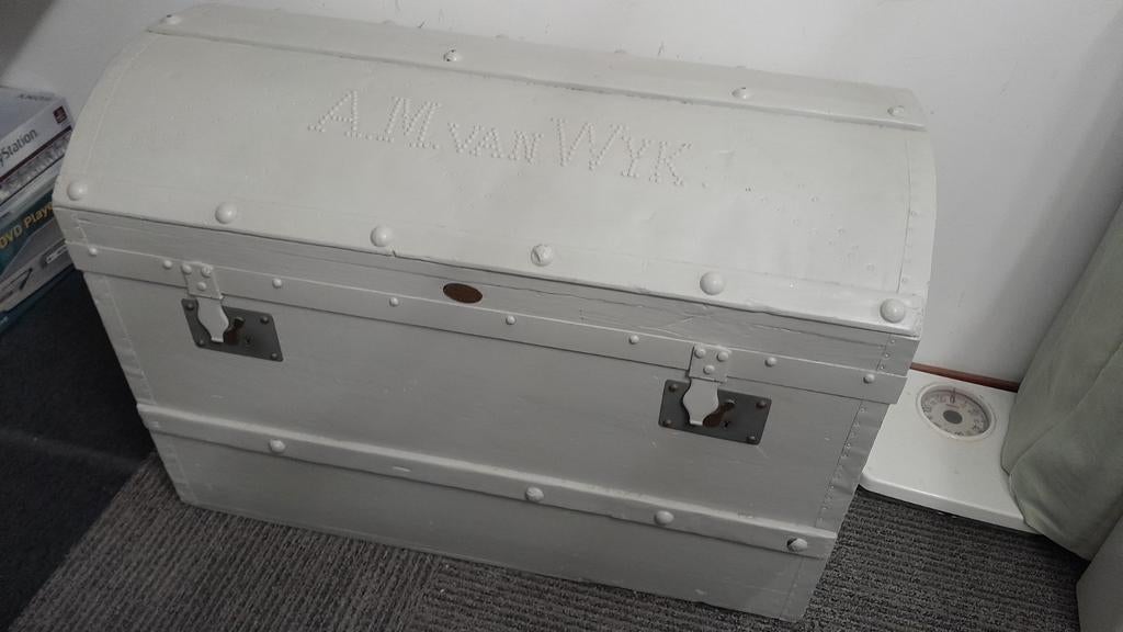 Grote dekenkist/ schatkist/ verkleedkist, Ophalen, Gebruikt