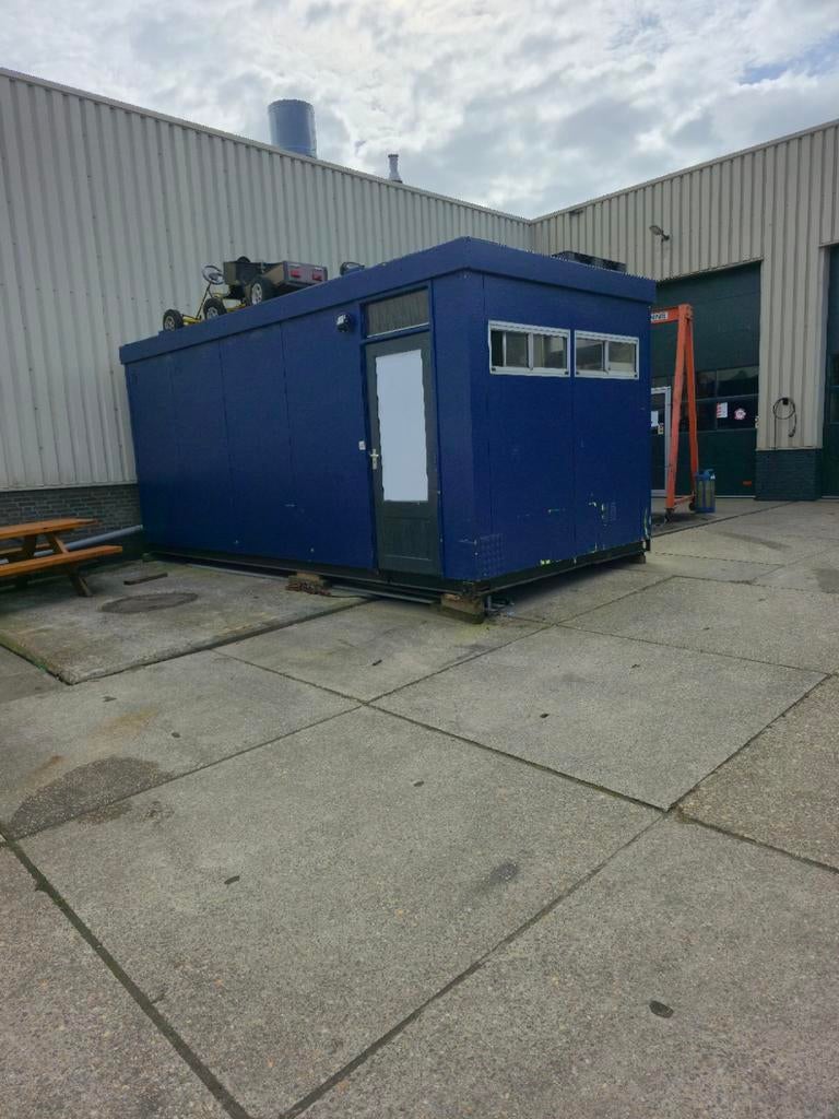 Bouwkeet Schaftkeet Toiletunit multifunctionele unit, Doe-het-zelf en Verbouw, Bouwketen en Schaftketen, Ophalen, Gebruikt, Nvt