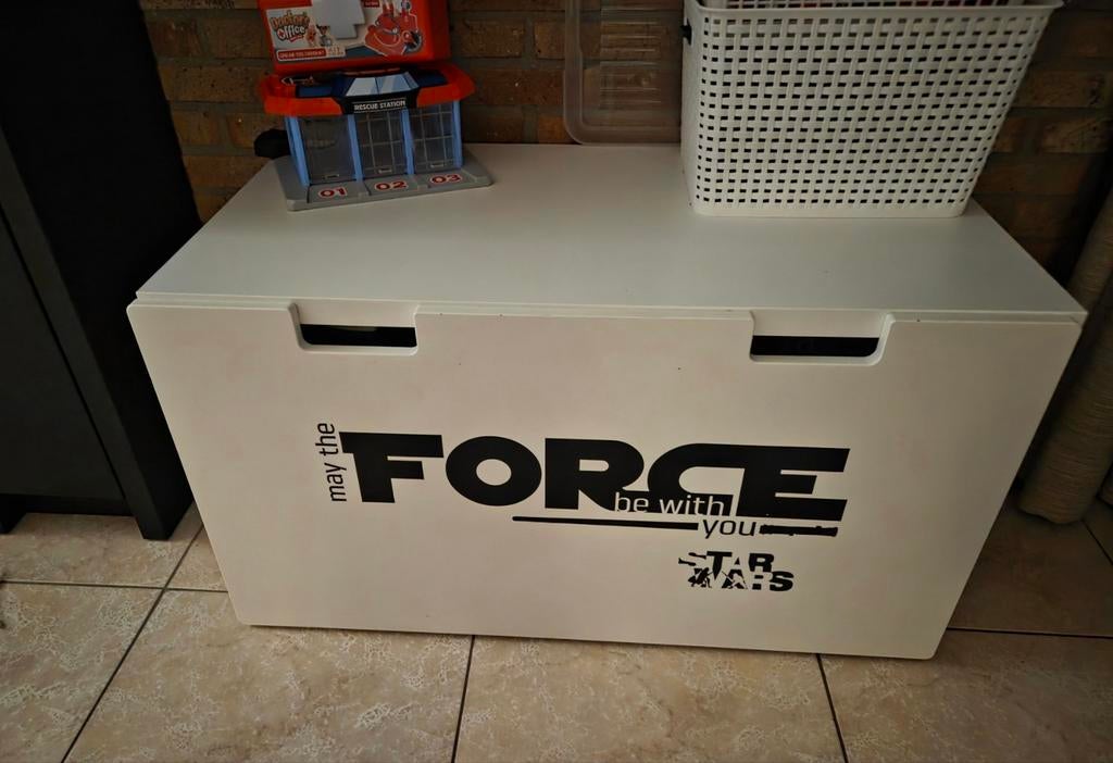 Smastad tafel en kist, Ophalen of Verzenden, Minder dan 50 cm, Minder dan 50 cm