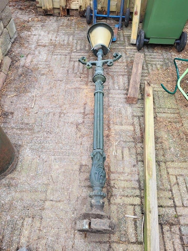 tuin lantarenpaal, Tuin en Terras, Buitenverlichting, Ophalen, Kunststof, Gebruikt, Staande lamp