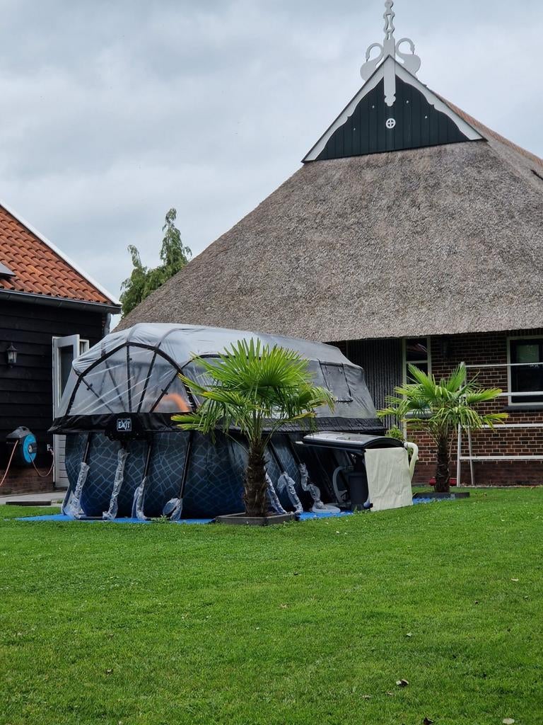 EXIT Zwembad met overkapping, Ophalen, 200 tot 300 cm, 80 tot 120 cm, Zo goed als nieuw