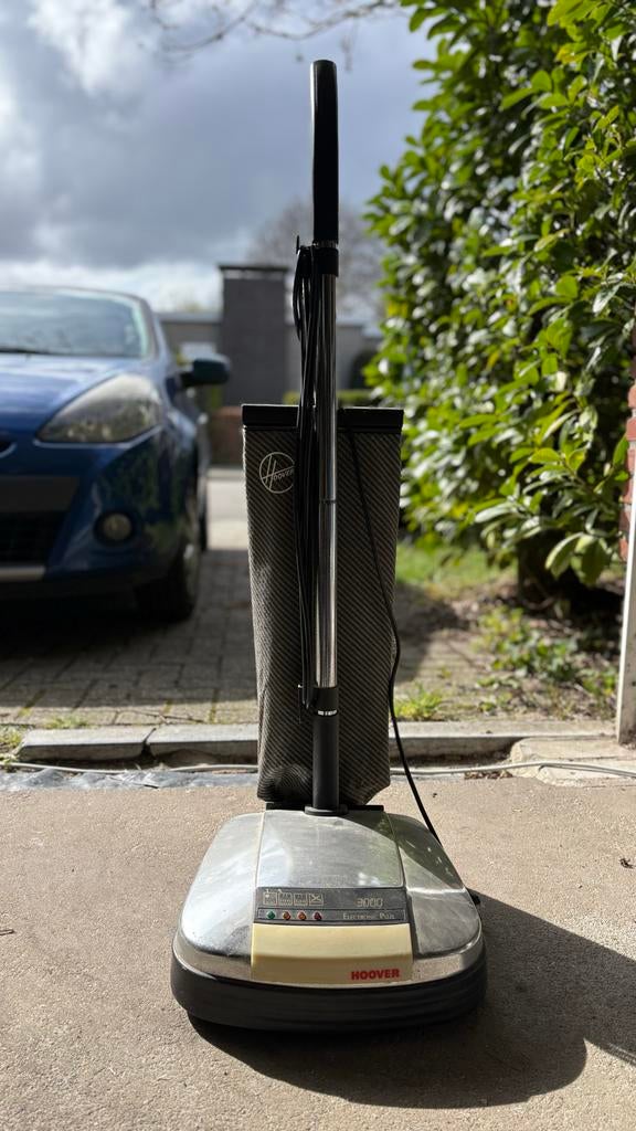 Boenmachine met 3 borstels + 1L Boonwax Hard, Ophalen, Gebruikt, Overige typen