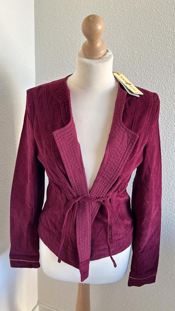 Surkana maat XL Nieuw paars corduroy jack 1380, Surkana, Surkana, Paars, Maat 46/48 (XL) of groter