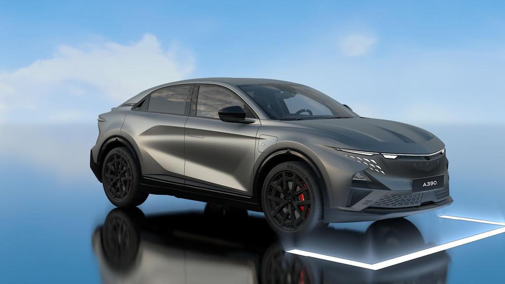 Alpine A390 GT | Gris Tonnerre mat | Pack Driving: Active Dr, Auto's, Alpine, Stof, Overige modellen, Overige carrosserieën, Nieuw