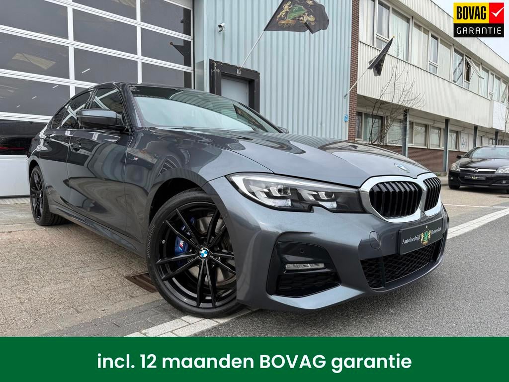 BMW 3-serie 330e High Executive AUT 292PK LED/LEER/NAV/LMV19, Achterwielaandrijving, Gebruikt, Bedrijf, Adaptive Cruise Control