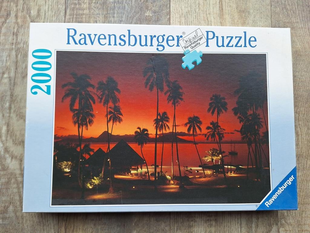 Ravensburger, Polynesië, puzzel 2000 stukjes, Ophalen of Verzenden, Meer dan 1500 stukjes, Zo goed als nieuw, Legpuzzel