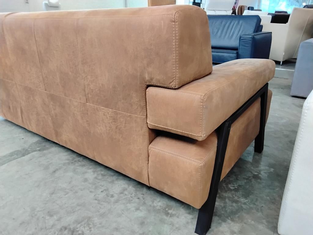 Xooon bank 225cm, prachtig! Second Life Wolvega., Ophalen, Driepersoons, 75 tot 100 cm, Zo goed als nieuw