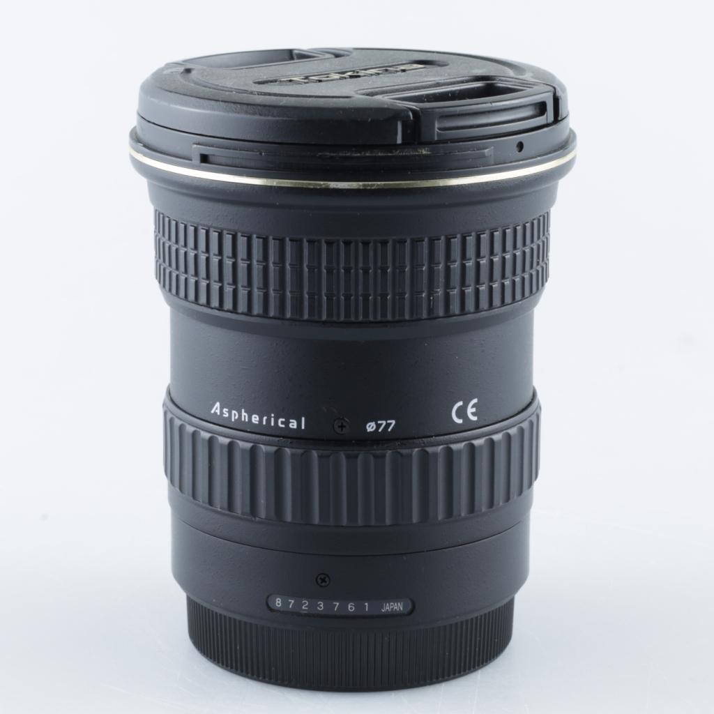 Tokina SD II-16f 2.9 IF DX II AT-X Pro Lens voor Canon, Tokina, Zo goed als nieuw, Support@tokina.com, 1-16-6, Akasaka, Minato-ku, 
Tokyo 107-0052
Japan