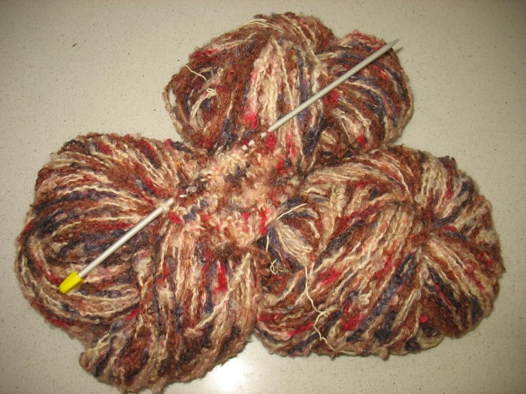 Fluffy Breigaren Mohair Acryl Multi Colour 3 x 250 gr., Ophalen of Verzenden, Nieuw, Breien of Haken, Wol of Garen