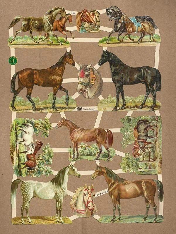 Paarden poezieplaatjes 7404, Ophalen of Verzenden