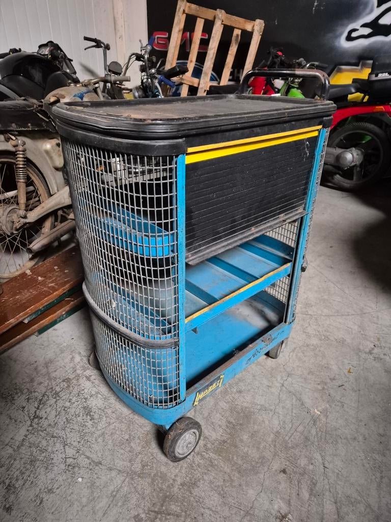 Vintage Hazet Gereedschapswagen, Ophalen