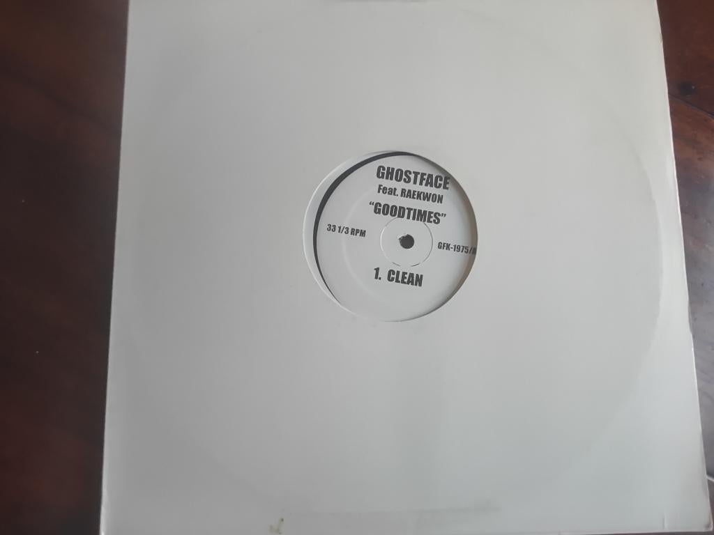 Maxi single - Ghostface feat. Raekwon - Goodtimes, Maxi-single, Ophalen of Verzenden, Zo goed als nieuw, 12 inch