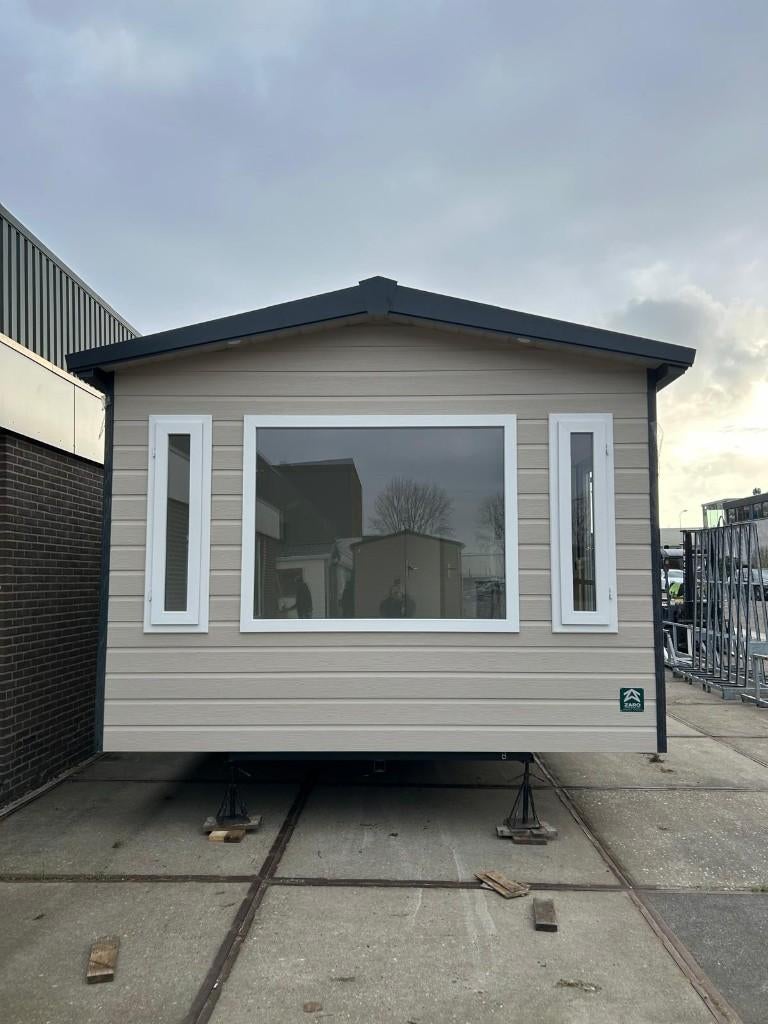 incl Transport | ZARO 8 x 3,77 Chalet | Stacaravan te koop, Tot en met 4