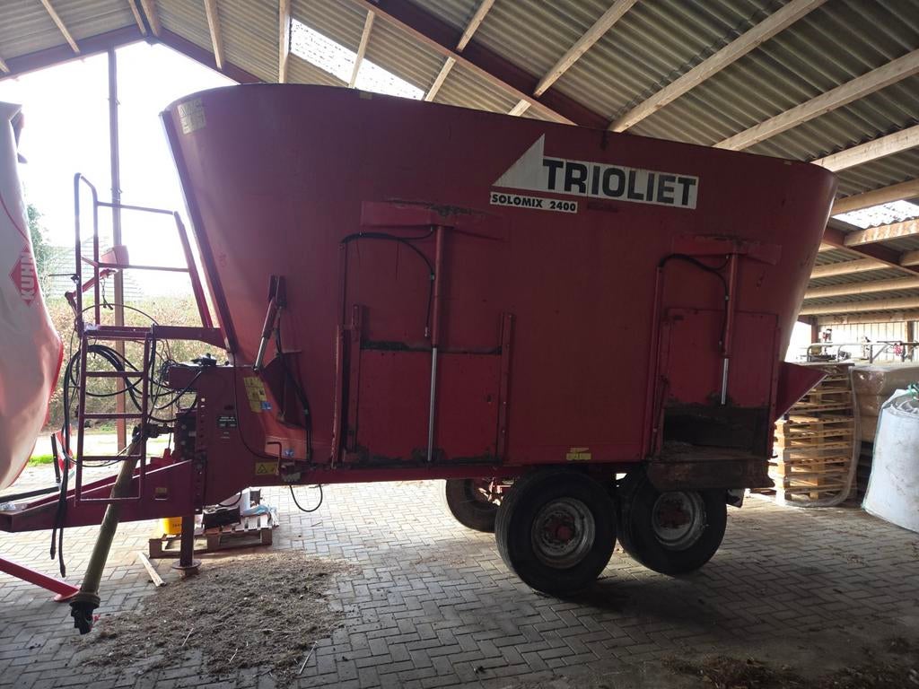 Trioliet 24m3 mengwagen/ ap kuilhapper, Zakelijke goederen, Agrarisch | Werktuigen, Ophalen of Verzenden