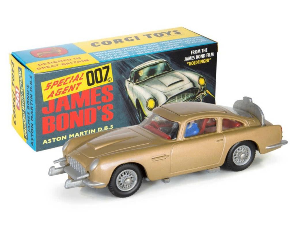 James Bond Aston Martin D.B.5 GOUD Corgi NEW 1/46 ref. 261