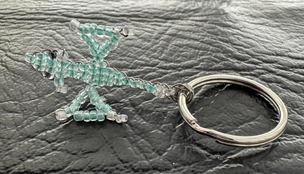 Draken sleutelhanger blauwe draak, Ophalen of Verzenden, Nieuw, Dier of Natuur