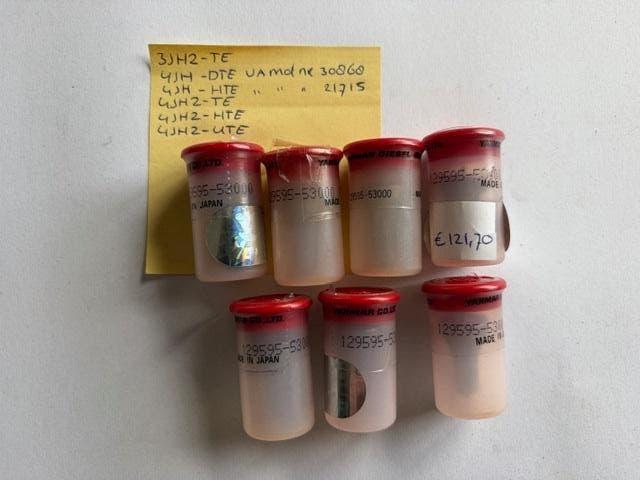 7 st Yanmar verstuivernaald t.b.v. 3JH2 / 4JH2, Ophalen of Verzenden, Nieuw, Motor en Techniek