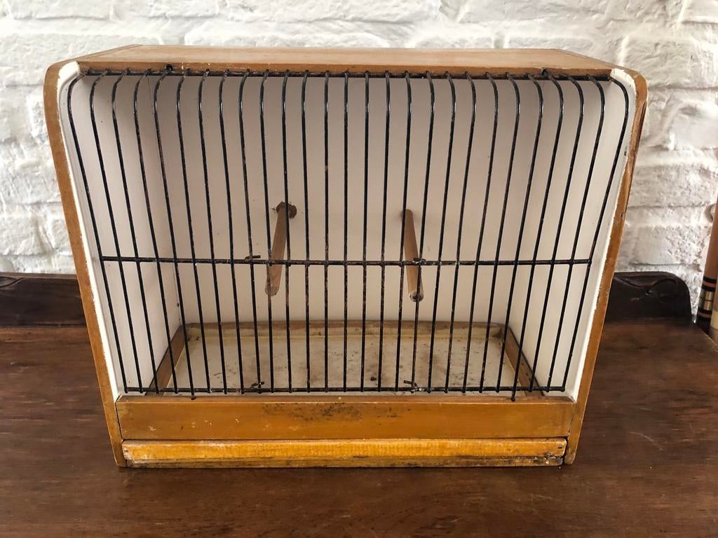 Oud vogelkooitje, Antiek en Kunst, Ophalen of Verzenden