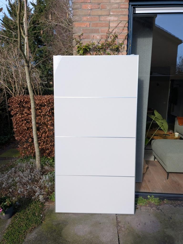 Ikea Pax Schuifdeuren 200x200cm met rails en frame, Gebruikt, 200 cm of meer, Ophalen of Verzenden, 200 cm of meer