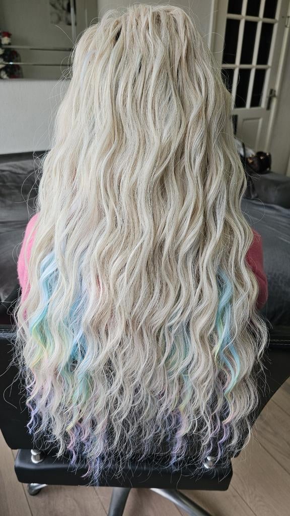 Crochet haar verlenging extensions nephaar dames, Ophalen of Verzenden