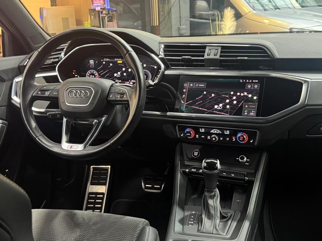 Audi Q3 Sportback 45 TFSI quattro S-Line|Pano|Memory|Keyless, Gebruikt, Euro 6, 1984 cc, Zwart