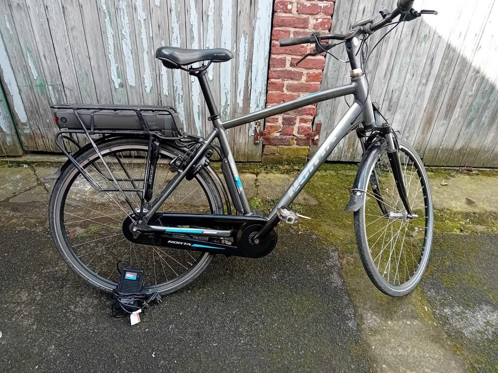 Norta elektrische fiets – batterij + lader – goede staat, Ophalen, Zo goed als nieuw, Minder dan 10 versnellingen, Overige merken