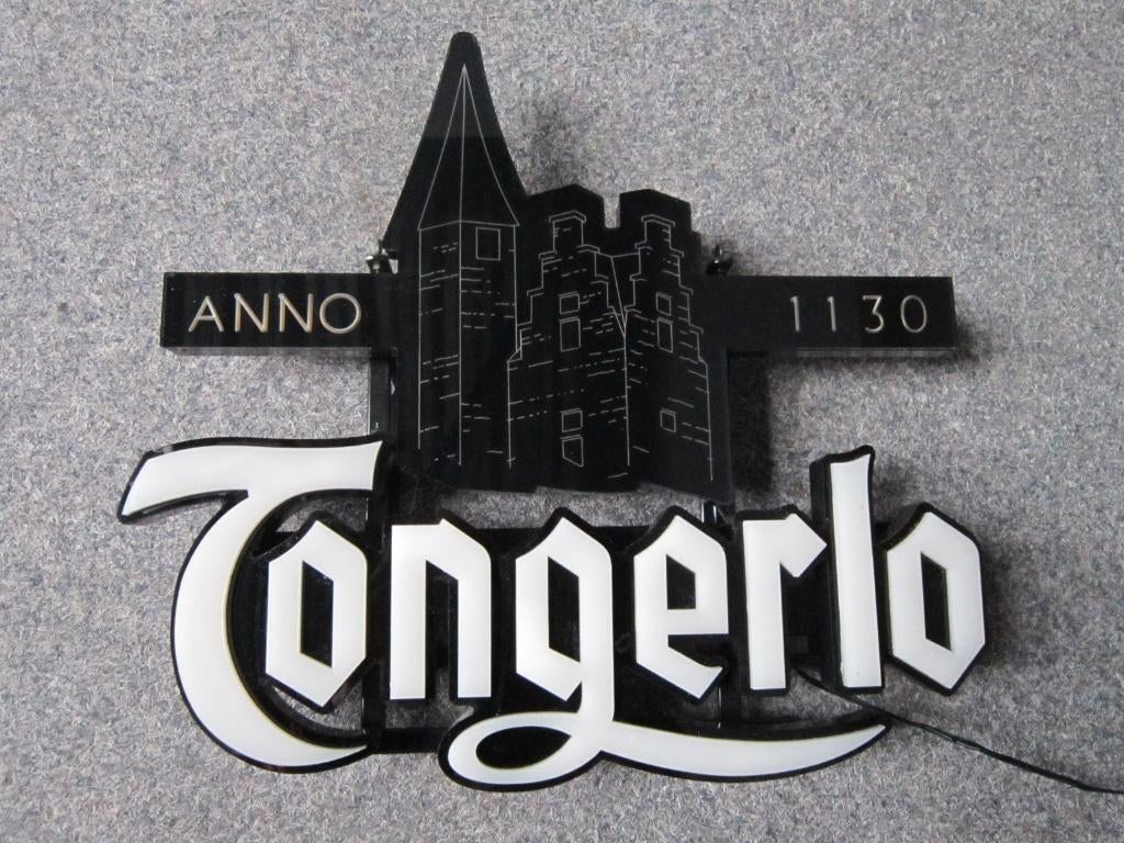 TONGERLO BIER LED LICHTRECLAME, Ophalen, Zo goed als nieuw, Overige typen, Overige merken