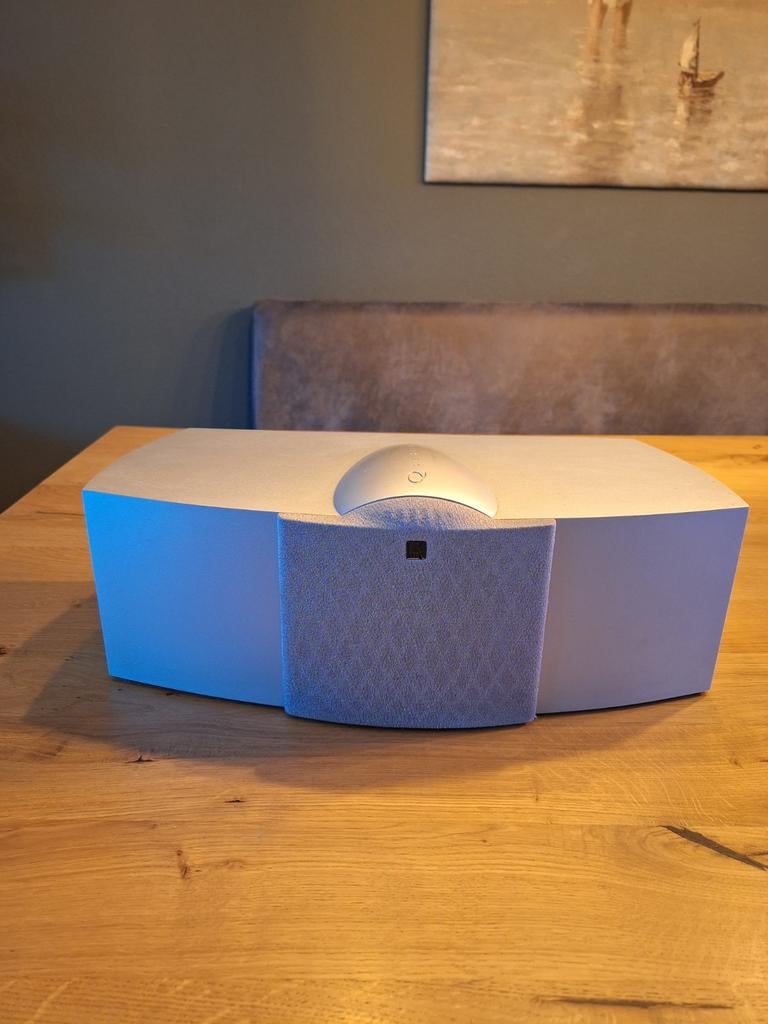 Zeer nette Kef Q6c center speaker., Ophalen, Gebruikt, 60 tot 120 watt, Center speaker