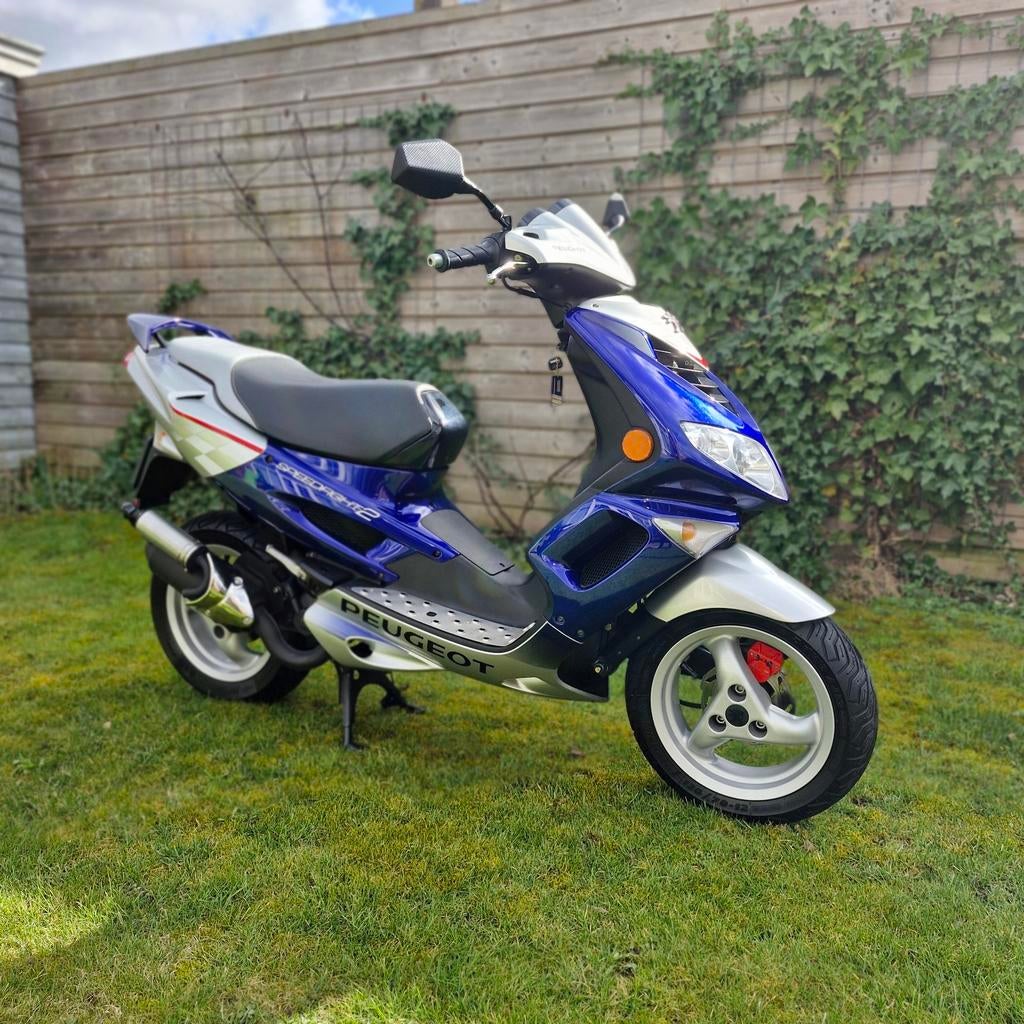 Peugeot Speedfight II Ultimate LC DD orgineel v1ste eigenaar, Ophalen, Maximaal 45 km/u, 49 cc, Zo goed als nieuw
