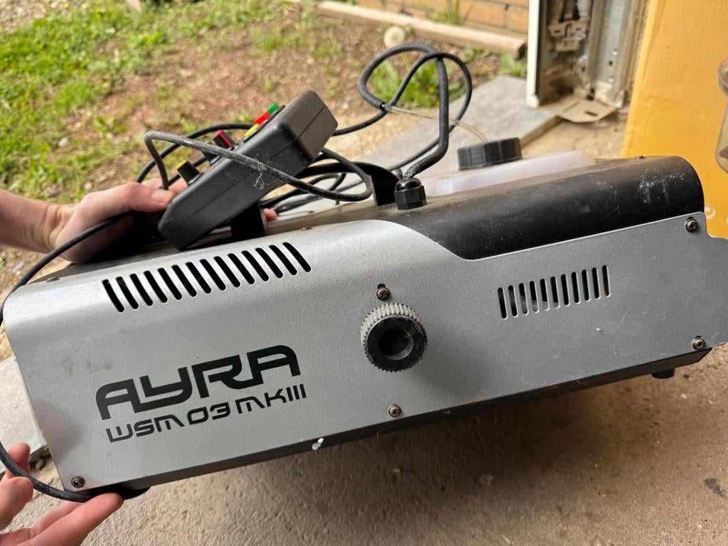 Rookmachine AYRA WSM03MKIII, Muziek en Instrumenten, Ophalen of Verzenden, Zo goed als nieuw