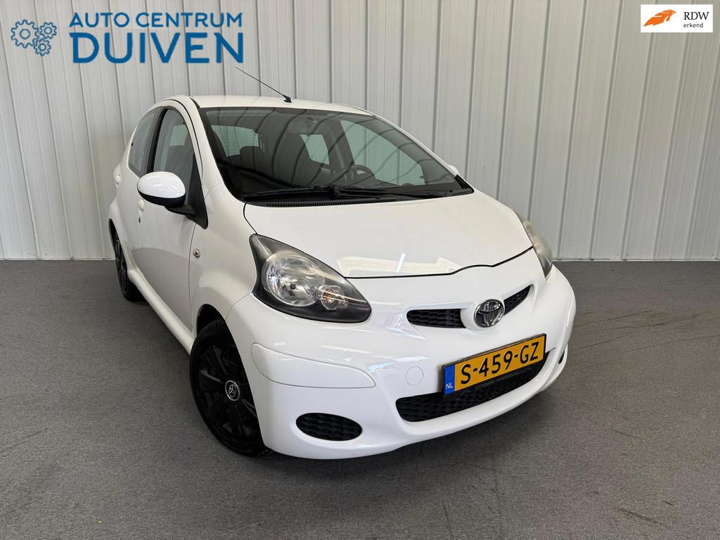 Toyota Aygo 1.0 | Nieuw APK | Airco | 5 deurs, Auto's, Voorwielaandrijving, Euro 5, Stof, Zwart