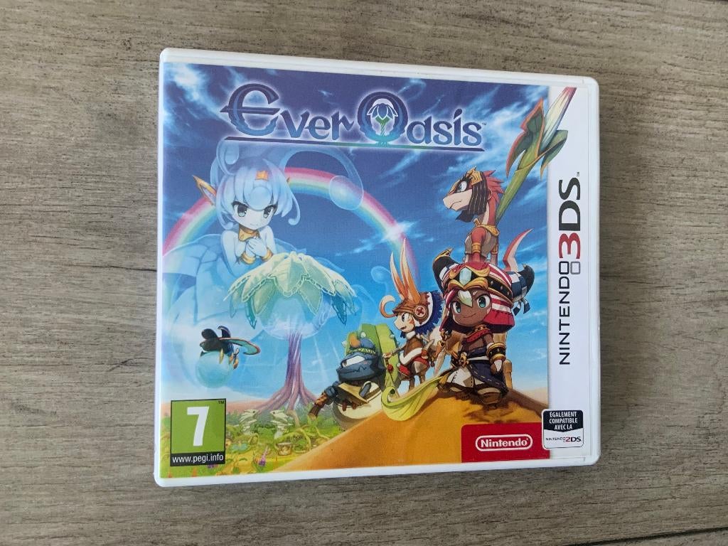Ever Oasis RPG voor de Nintendo 3DS, Spelcomputers en Games, 1 speler, Ophalen of Verzenden, Zo goed als nieuw, Role Playing Game (Rpg)