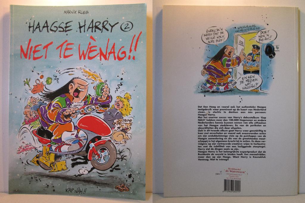 Haagse Harry 2 - Niet te wènag!! (SC), Boeken, Eén stripboek, Ophalen of Verzenden, Zo goed als nieuw, Marnix Rueb