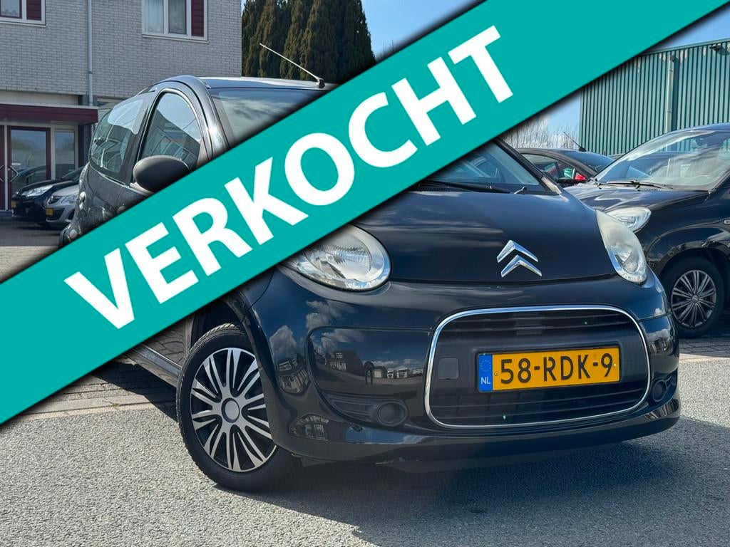 Citroen C1 1.0-12V Séduction+/5drs/Airco/APK 05-2027, Voorwielaandrijving, Euro 5, Gebruikt, 4 stoelen