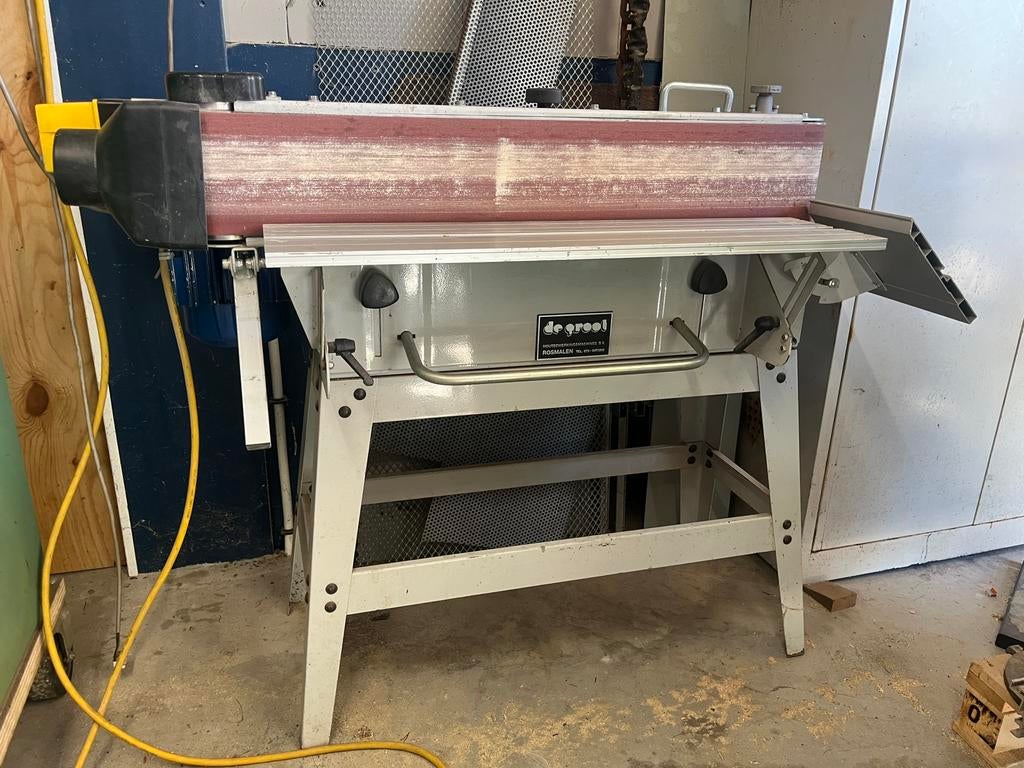 Langband schuurmachine, Ophalen of Verzenden, Zo goed als nieuw