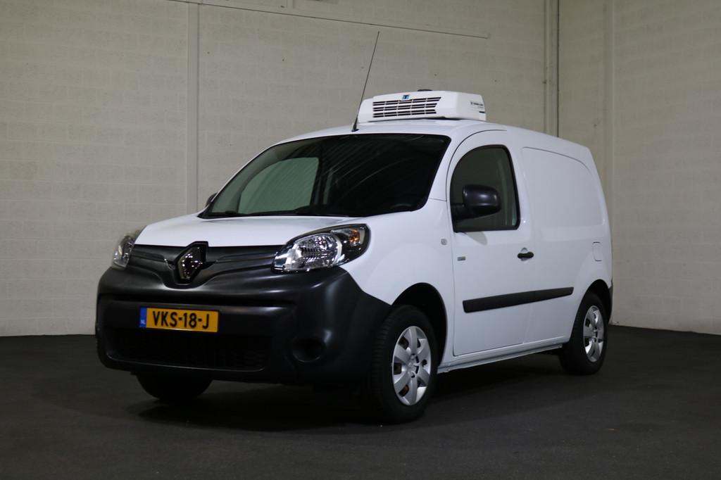 Renault Kangoo Z.E. 100% Elektrische Koelwagen Dag en Nacht, Stof, Gebruikt, Wit, Elektrische ramen