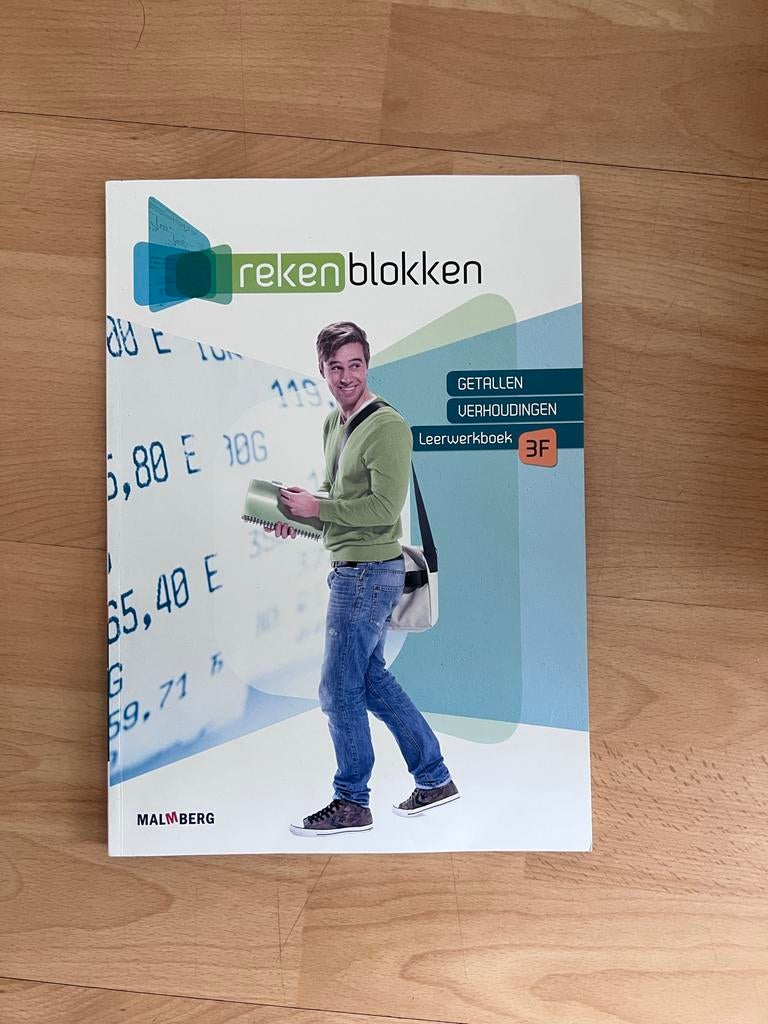 Rekenblokken Getallen Verhoudingen Leerwerkboek 3F, Boeken, Ophalen, Beta, Zo goed als nieuw, MBO