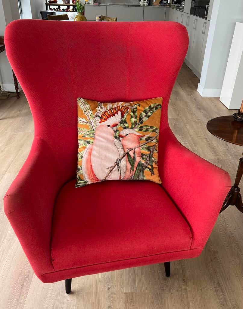 Rode fauteuils, ‘Louis’ van Sofa com, Ophalen, Gebruikt, Eenpersoons, Minder dan 75 cm