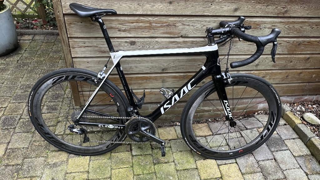 Isaac Element – Ultegra Di2 – Zipp 404 - 8kg, Gebruikt, Carbon, Heren, Overige maten