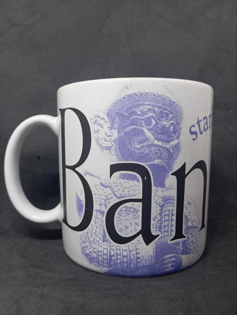 Starbucks Bangkok Mok - Unieke Collectie Beker, Overige typen, Ophalen of Verzenden, Zo goed als nieuw, Steen/keramiek