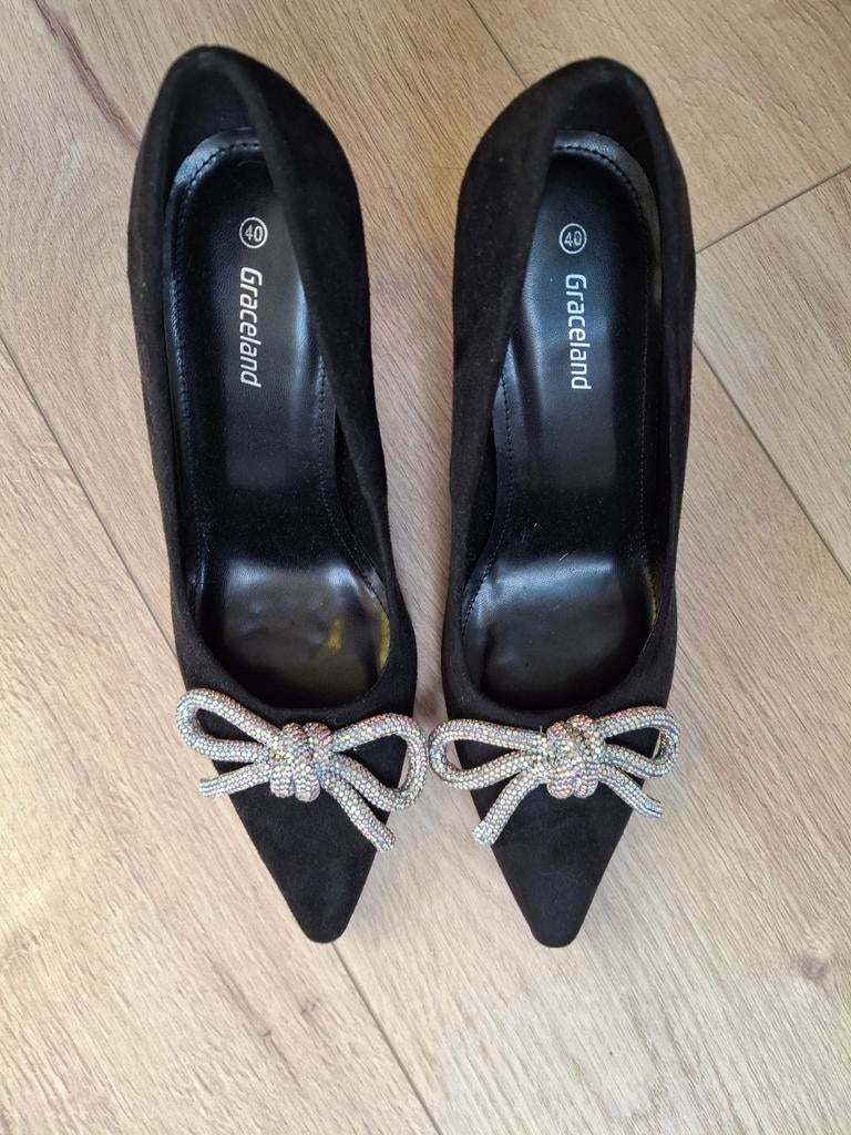 Pumps, Pumps, Zwart, Ophalen of Verzenden, Zo goed als nieuw