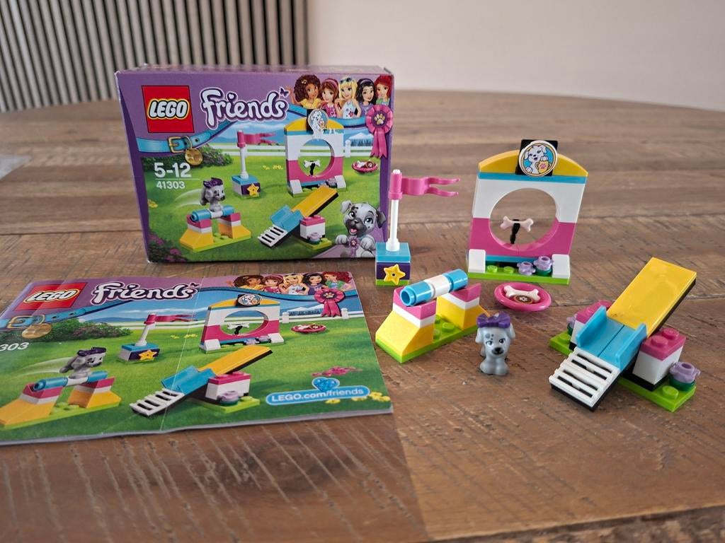 Complete set Lego Friends Puppy Speeltuin 41303, Ophalen of Verzenden