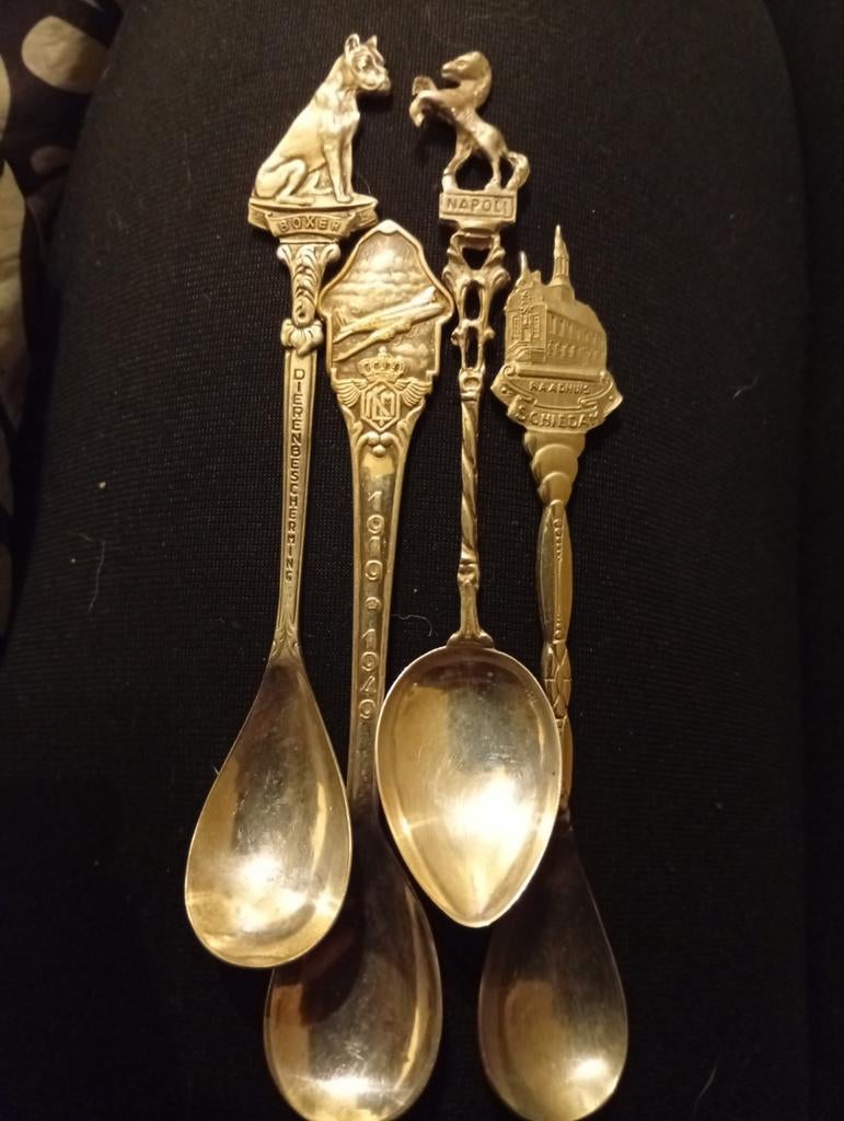 Theelepels, Antiek en Kunst, Antiek | Bestek, Ophalen of Verzenden