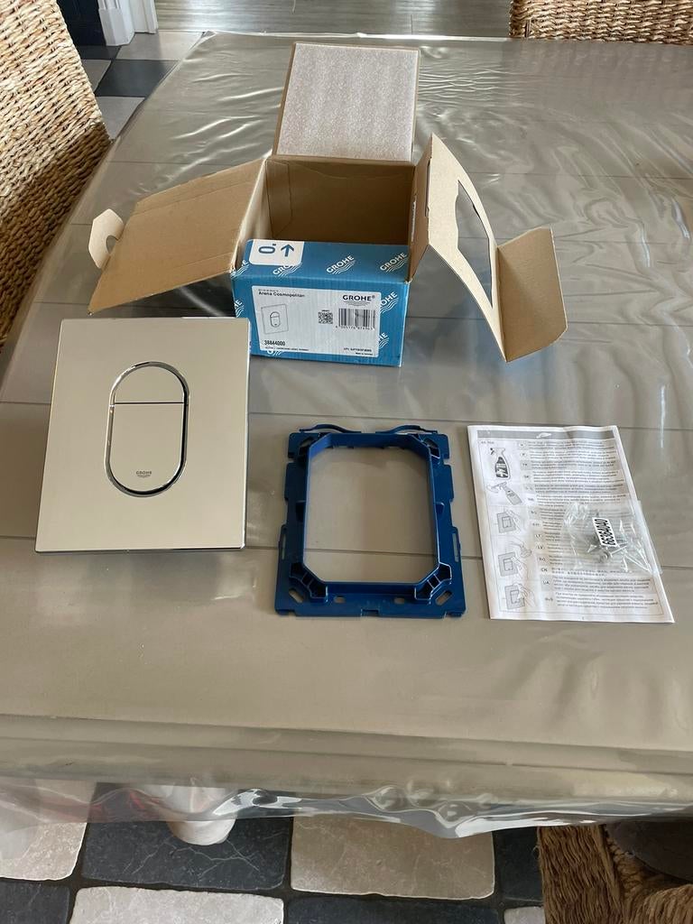 Grohe spoelknop inbouwreservoir, Doe-het-zelf en Verbouw, Sanitair, Ophalen of Verzenden, Zo goed als nieuw, Toilet
